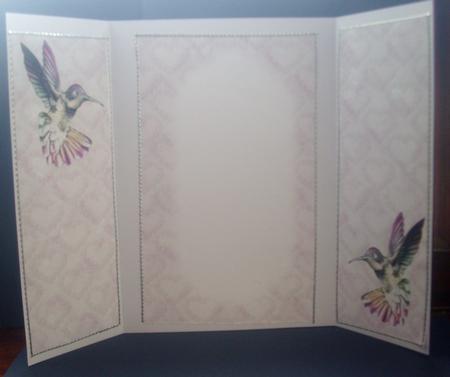 More Love Birds Gatefold Insert by Tracey Richardson