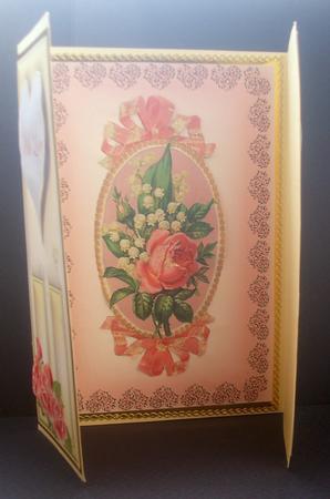 Vintage Roses with Love, Gatefold by Tracey Richardson
