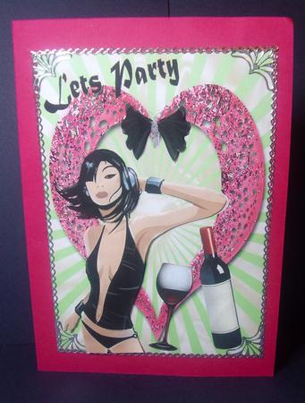 Lets Party! A4 Topper by Tracey Richardson