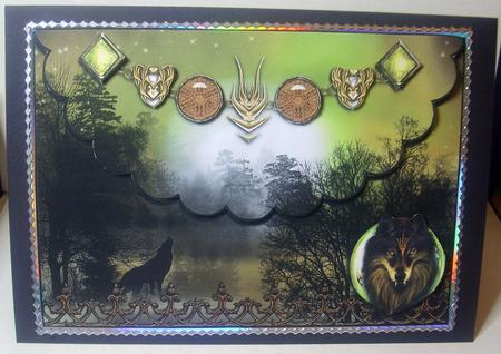Twilight Envelope Card by Tracey Richardson