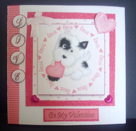 Valentine Dog by Tracey Richardson