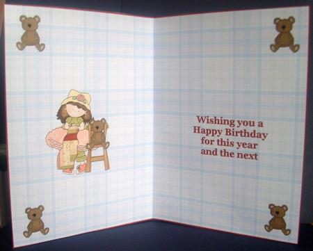 So Sweet Birthday Insert by Tracey Richardson