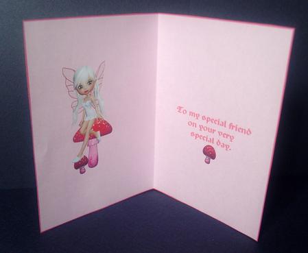 To a Special Friend Insert by Tracey Richardson