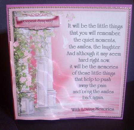 With Loving Memories by Tracey Richardson