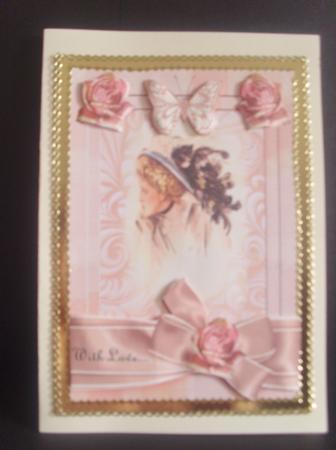 A4 Vintage Lady by Tracey Richardson