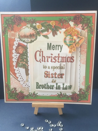 Merry Christmas Sister & Brother in Law Mini Kit by Tracey Drage-Baillie