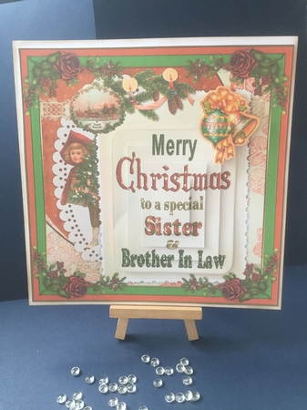 Merry Christmas Sister & Brother in Law Mini Kit by Tracey Drage-Baillie
