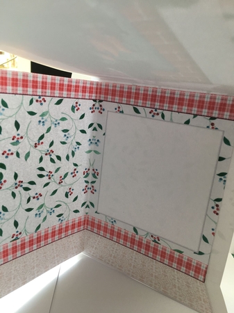 Shaped card Christmas Fireplace Mini Kit by Tracey Drage-Baillie