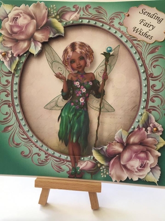 Flower Fairy Of The Lavender Rose by Tracey Drage-Baillie