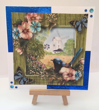 Scenic Butterflies 8x8 Bumper Kit by Tracey Drage-Baillie