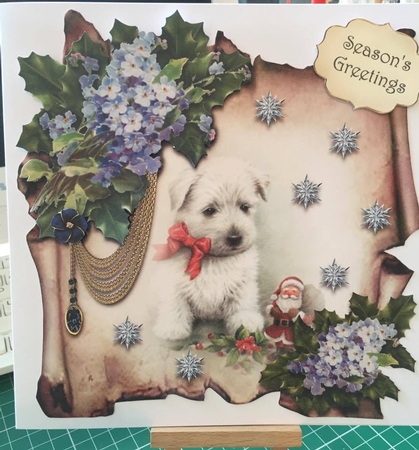 Christmas Parchments 41 by Tracey Drage-Baillie