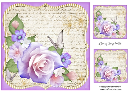 Rose Corner Vignette 2 by Tracey Drage-Baillie