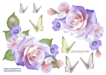 Rose Corner Vignette 2 by Tracey Drage-Baillie