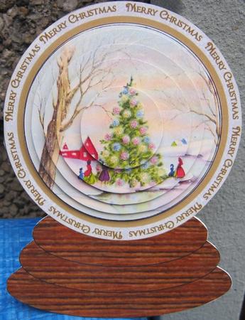 Snow Globe Tree of Lights by Tracey Drage-Baillie