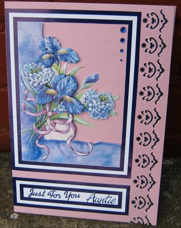 Floral Decoupage 3 by Tracey Drage-Baillie