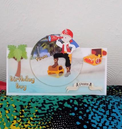 Standup Mini Kit - Ahoy Matey! Little Pirate #1 by Tracy Despard