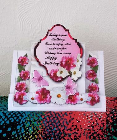 Birthday Fold Card by Tracy Despard