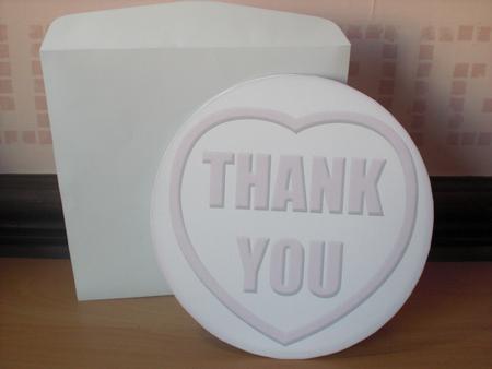 Thank You Sweet Heart Rock N Roll Kit, Envelope and Insert Featured Gallery Photo