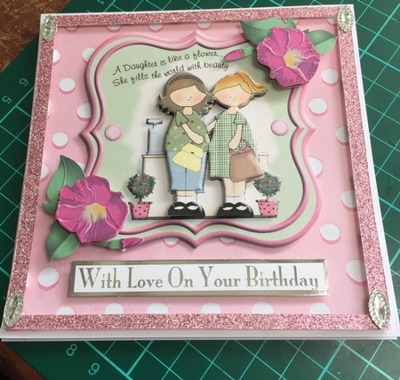 A Daughter is Like a Flower Topper by Tracy Leitch