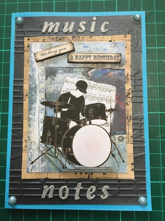 Playing the Drums by Tracy Leitch