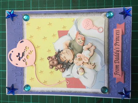 Fathers Day Asleep At Last by Tracy Leitch