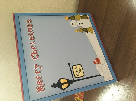 3D Animated Sleeps Till Santa Christmas Postbox Countdown Card Kit - Cute Penguin has a Letter for Santa by Tracy Morley
