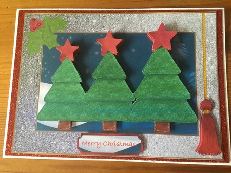 Christmas Triple Trees by Tracy Morley