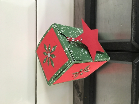 Gift box for Chocolates / Biscuits / Preserves and other Christmas gifts by Tracy Morley