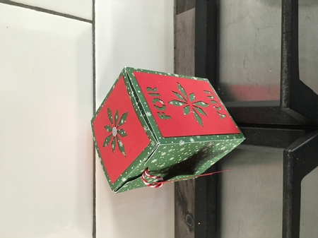 Gift box for Chocolates / Biscuits / Preserves and other Christmas gifts by Tracy Morley