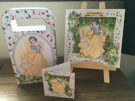 7x7 Mini Kit, Gorgeous Christmas Princess 1 by Tracy Morley