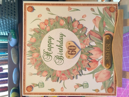 Tulip Age Card by Tracy Morley