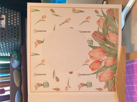 Tulip Age Card by Tracy Morley