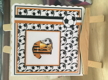 7x7 Hull Card Front, Topper & Decoupage with Sentiments by Tracy Morley