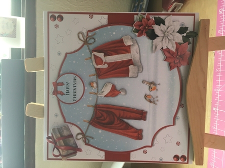 SANTAS WASHING by Tracy Morley
