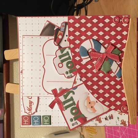 Ho Ho Ho Pocket Front Mini Kit#1    by Tracy Morley