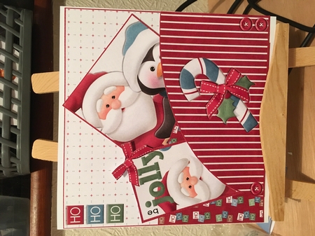 Ho Ho Ho Pocket Front Mini Kit#4    by Tracy Morley