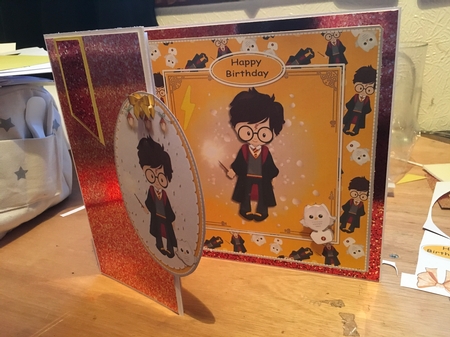 Harry potter inspired topper no 4 by Tracy Morley