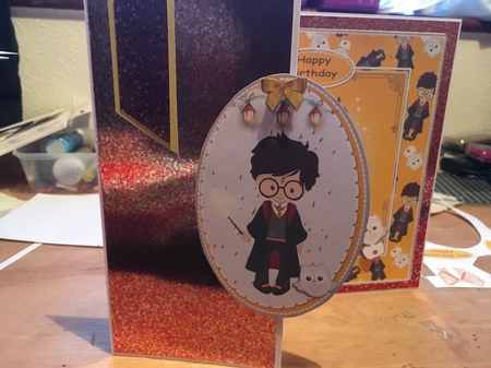 Harry potter inspired topper no 4 by Tracy Morley