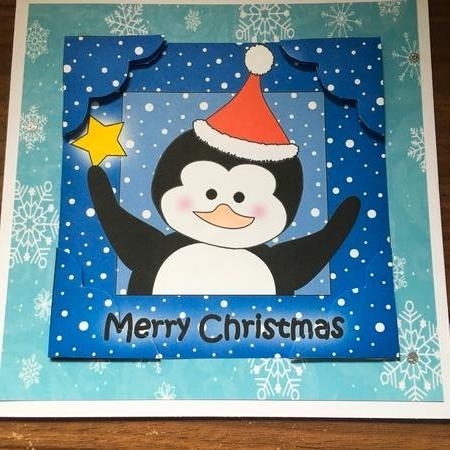 Snow Flakes 12 A4 Backing Papers - Christmas Shades by Tracy Morley
