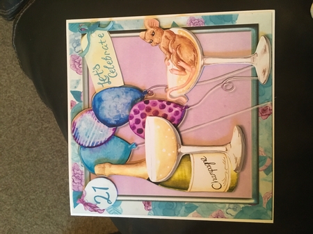 Mousey Big Birthday Celebration 18,21,30,40 by Tracy Morley