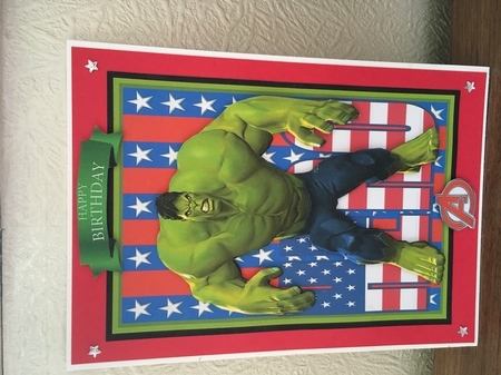 Super Hero - Incredible Hulk by Tracy Morley