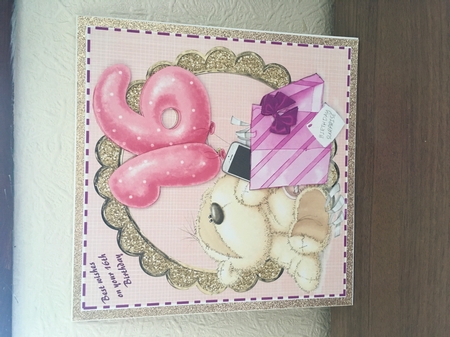 16th PHONE BIRTHDAY GIRL by Tracy Morley
