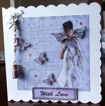 Fairy & Butterflies Topper by Tracy OConnell