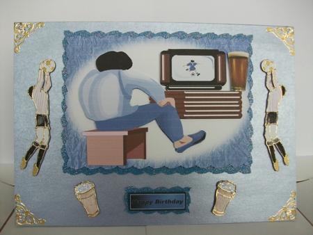 Football & Pint Sorted! by Tracy Priddle