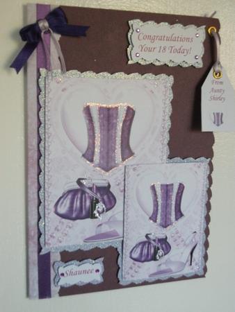 Party Night in Purple Toppers by Tracy Priddle