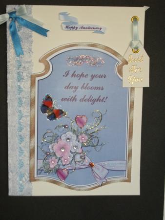Blooms with Delight Topper by Tracy Priddle