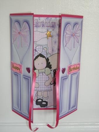 Happy Birthday Princess! Gatefold by Tracy Priddle