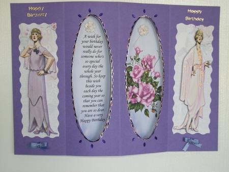 Vintage Fashion Ladies Toppers and Decoupage by Tracy Priddle