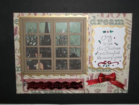 Christmas Window Scene Toppers 7 by Tracy Priddle