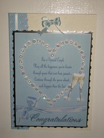 Two Anniversary Verse Toppers by Tracy Priddle